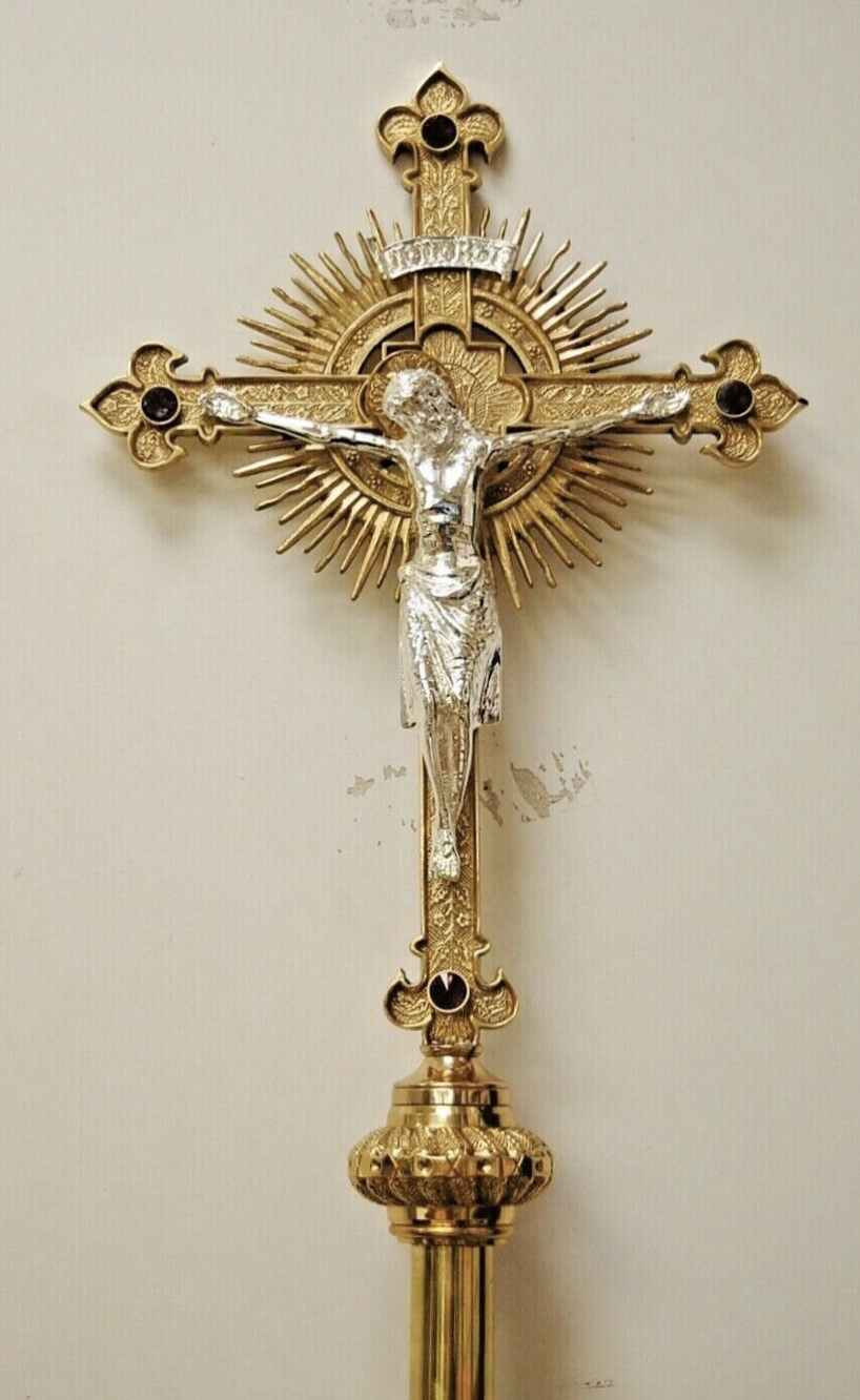 H-332B Processional Crucifix Fynders Keepers