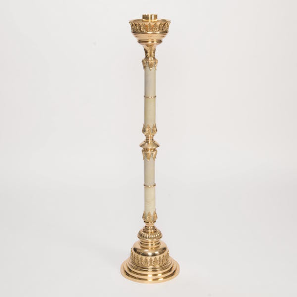 H-109 Paschal Candlestick In Marble
