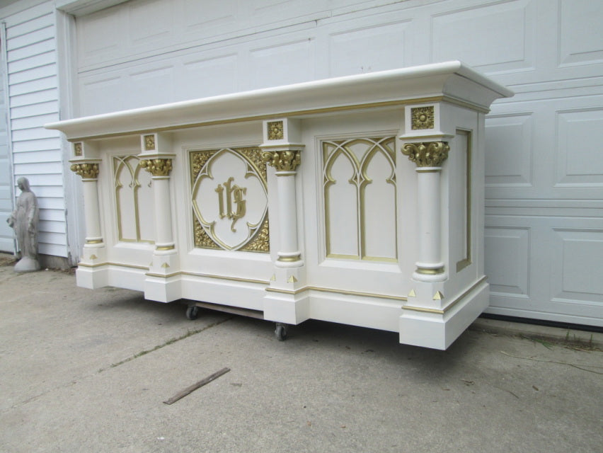 h-279 Gothic Tray Gold