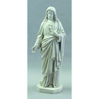 Sacred Heart of Jesus 49 inch statue, white finish