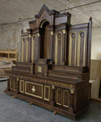 High altar in Oak "The Saint Brigid"