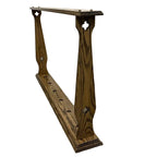 H-130L Large Oak Wood Stand