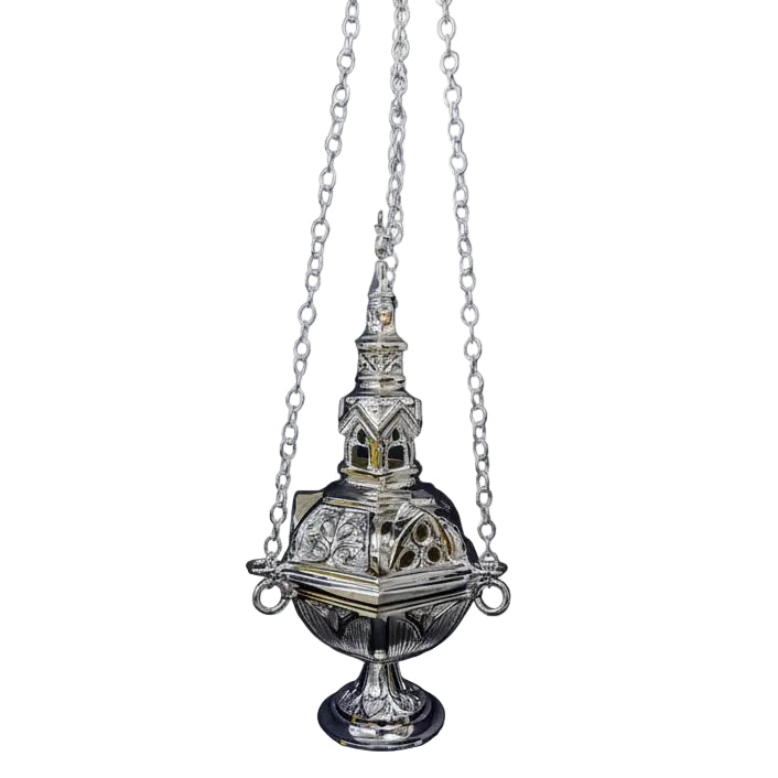 H-177S Silver Plated Censer, Thurible