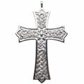 H-7615S Silver Plated IHS Bishops Pectoral Cross