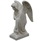 Single Fiberglass Kneeling Angel