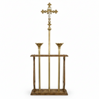 H-130S Small Oak Wood Stand