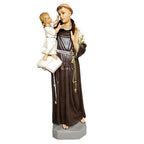St. Anthony with Child 44 inch statue, color finish