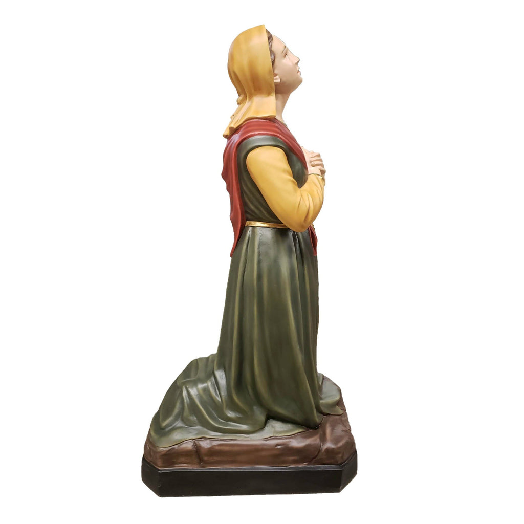 St. Bernadette 43 inch statue, color finish