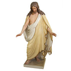 Welcoming Christ 36 inch statue, color finish